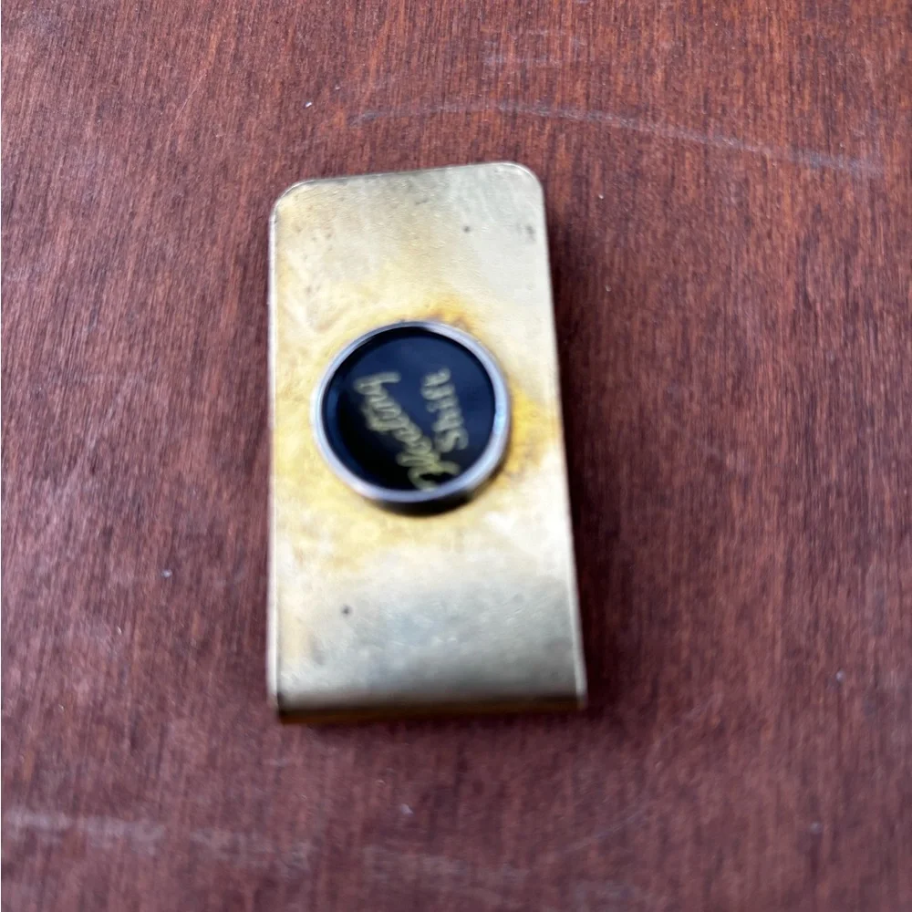 Floating Shift Gold typewriter key Money Clip